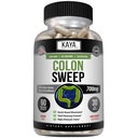 Kaya Naturals Colon Sweep | Colon Cleanser 30-Day Fast-Acting mit Kräutern & Probiotics, Unterstützt gesunde Bowel-Bewegungen, Reinigungsformel mit Fiber, Non-GMO - 60 Kapseln