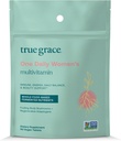 True Grace One Daily Women’s Multivitamin Fermented Minerals, Organic Adaptogens & Pilze Ganzkörper Balance, Immune, Energie, Beauty Support - Non-GMO, Gluten Free, Soy Free - 90 Vegan Tablets