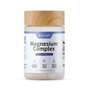 Snap Supplements 3-in-1 Magnesium Complex Supplement, Magnesium Bisglycinat, Oxid, Citrat, Triple Magnesium Complex, 60 Kapseln