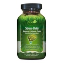 Irwin Naturals Stress-Defy - 84 Liquid Soft-Gels - Fördert Beruhigung & Entspannung - mit Rhodiola & L-Theanine - 84 Servierungen