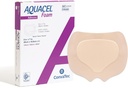 ConvaTec AQUACEL Foam 8"x7" Sacral Wound Dressing mit Silikon Gel Klebstoff, Wasserdicht, Flexibel, Medical Grade mit Hydrofiber Technologie, Steril, Rechteck, 5ct Box