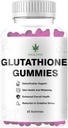 Glutathione Gummies - Hautweiß-Ergänzung für Frauen & Männer Non-GMO Gluten-Free Glutathione Collagen Glow Gummies für Haar Haut Nägel Muskel & Gelenk (1)