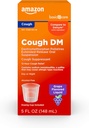 Cura di base 12 ore tosse DM Syrup, Extended-Release Dextromethorphan, Grape Flavor Liquid Medicine, 5 fl oz (Pack of 1)