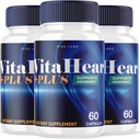 rize labs VitaHear Plus Supplement, Kapseln für komplette Ohr Gesundheit und Vorwärts Formel Pillen zu Regain Volle Kapazität - Paket von 3(180 Kapseln)