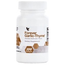 Forever Living - Forever Garlic-Thyme - Cardiovascular & Immun Support mit 10mg Knoblauch Extrakt & 50mg Thyme Blatt Pulver - Odorless Softgel, Glutenfrei - 100 Softgels