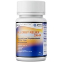 Dichlorhydrate de Levocetirizine 5mg Comprimés USP, 24 heures de soulagement de l'allergie Antihistaminique non somnolent, 180 Compte
