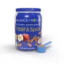Balance of Nature Fiber & Spice - Psyllium Husk, Flax Seed, Turmeric & Apple - 30 Servierungen