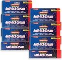 Natureplex Maximum Relief Medicated Anti-Itch Cream 1.5oz (6 Pack) – Fast Relief für Rashes, Bites, Sunburn, Cuts, Burns, Poison Ivy & More – Cooling Menthol & Pramoxine – Made in USA