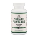 Shilajit Pure Himalayan Kapseln (20% Fulvic Säure Beilage) 1000 mg Authentic Shilajit Extrakt pro Servierung, 120 Count (High in Trace Minerals, keine Füllstoffe) von Double Wood