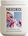 Braucht. Vanille Multivitamin-Pulver mit Cholin für Prenatal, Schwangerschaft, Stillen, Postpartum | Geprüft | 30-Tage-Versorgung