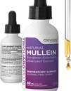 TriGuard MULLEIN Plus - Mullein Leaf Extract, Elderberry Extract & Olive Leaf Extract 2 fl oz | Unterstützt gesunde Atmungsaktivität & Immunsystem | Alkoholfrei, Non-GMO, Geschmacksrichtungen groß, Made in USA