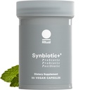Ritual synbiotic+ Probiotic, Prebiotic, Postbiotic, 3-in-1-Ergänzung für Gutgesundheit und Verdauungsunterstützung, Regularität, Bloat, Immune, Vegan Delayed-Released Daily Capsule, Frauen und Männer, 30 Tage