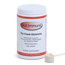 Glut Immun Die feinste Glutamin-Pulver Dairy-Free 300g Well Weisheit, Natürlich überlegene kovalente gebundene Glutamin-Ergänzung für Gut Gesundheit, Immunfokus & Recovery mit 60 Portionen