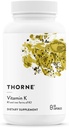 Thorne Research - 3-K Complete - Vitamine K1 e K2 per il supporto cuore e ossa - 60 capsule