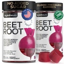 Beets for High Blood Pressure 120 Pcs (2 Pack) - Beet Root Chews mit Granatapfelsaftpulver - Nitric Oxide Gummis für Energie, Cardio Health - Gummy Supplement für Männer und Frauen - Sugar Free