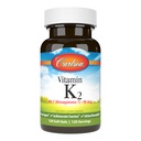 Carlson - Vitamin K2 MK-7 (Menaquinone), 90 mcg, Knochenunterstützung, Calcium Bioverfügbarkeit, K2 Vitamin, Vitamin K-2, 120 Softgels