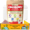 Cranberry für Hunde in Pulver - Urinär Trakt Gesundheit, Hund UTI, Blasenunterstützung, Blasensteine, Inkontinenzunterstützung, Cranberry Supplement - Bacon Flavor (150 Serves)