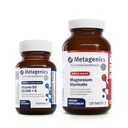 Metagenics Bundle - D3 10.000 + K & Magnesium Glycinat - 60 Softgels von D3 für Immununterstützung, Knochengesundheit & Herzgesundheit* - 120 Tabletten von Magnesium Glycinat für Nervous System Support*