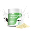 Liposomal Bovine Colostrum Powder - Pure Bovine Colostrum für Menschen - Gras Fed Colostrum Supplement für Gut-Unterstützung, Immun-Gesundheit und Haar-Wachstum,72 Servierungen pro Flasche.180g/6.35 Unze