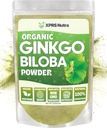 XPRS Nutra Organic Ginkgo Biloba Powder - Gingko Biloba Ergänzungen für Kognition - Vegan Friendly Ginkoba Biloba Organic - Immunität Boosting Ginkgo Biloba Powder (4 oz)