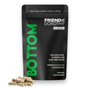 Bottom Fiber Supplement for Effortless Prep Time - Hilft, Verdauungsstörungen zu fördern - Psyllium Husk Based - für Männer, die unten, 90 Kapseln