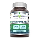 Erstaunliche Formeln Hyaluronsäure Ergänzung | 200 Mg Pro Servieren | 120 Kapseln | Non-GMO | Gluten Free | Made in USA