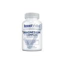 Forschung Verified Magnesium Complex - Gehirn, Muskel und Nerve Unterstützung - Magnesium Bisglycinat, Malat, Citrat und Oxid - Bioperine - Vegan - 60 Kapseln - Packung von 1