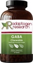 Gaba Chewable | 200 mg GABA pro Portion | Schnelle Absorption | Unterstützt Calm & Restful Sleep| 60 Chewable Tablets