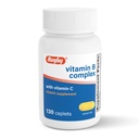 Rugby Vitamin B Komplex mit Vitamin C - Glutenfreie B Komplexe Vitamine für Energie, Stoffwechsel, Nerven und Immununterstützung, 130 Kapseln
