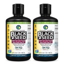 Erstaunliche Kräuter Premium Black Seed Oil - Kaltgepresste Nigella Sativa Aids in Verdauungs-Gesundheit, Immununterstützung, Gehirnfunktion, Gelenkmobilität, Glutenfrei, Non GMO - 32 Fl Oz (Pack von 2)