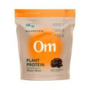 OM MUSHROOM SUPERFOOD Master Blend Vegan Protein – Bio Schokolade Pflanzenprotein mit 10 Pilzen, Ashwagandha, BCAAs & B12 – Energie, Erholung & Immununterstützung – 1.2 lb (16 Servierungen)