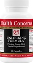 Health Concerns Entriegelung Formel – Menstrual Discomfort & Qi Flow Support – Blutzirkulation & Detox Kräuterergänzung mit Patrinia & Peony Wurzel – Chinesische Medizin Formel für Frauen – 90 Kapseln