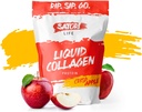 Satori Life - Hydrolyzed Liquid Collagen Protein | Promotes Gesunde Haut, Haare, Nägel, Gelenkunterstützung und Knochen | 15g Protein in 15 bequem auf die Go Single Serve Pouches (Crisp Apple)