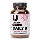 UMZU Daily B | 100% vollständiger Vitamin B-Komplex mit B1, B2, B3, B5, B6, B7, B9 & B12 mit Folsäure | unterstützt natürliche Energieproduktion &Kognitive Funktion Gut (30 Tage Versorgung | 30 Kapseln)