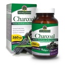 Nature's Answer Activated Charcoal 90-Capsules | Natürlich fördert Detoxification & Waste Elimination | Vegan, Gluten & Alkoholfrei, Keine Konservierungsstoffe | Single Count