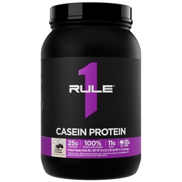 Rule 1 Proteins Casein Protein, Cookies & Crème, 27 Servings | 25g Protein and 11g EAAs Per Serving from Slow-Release Micellar Casein for Overnight Recovery and Sustained Delivery