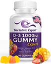 Bariatric Expert D3 Vitamin – Fast-Melting Nahrungsergänzung für Erwachsene Post Bariatric Chirurgie, 90 Count