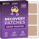 Recovery Patches 120 Pack - Wake Up Refreshed & Energized mit unseren 100% natürlichen Inhaltsstoffen Patch für Party - Skin-Friendly & Wasserdicht - Anwenden vor dem Trinken - Enhanced Morning Formula
