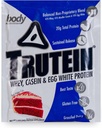 Body Nutrition Trutein High Protein Powder: 45% Whey, 45% Casein, 10% Eiweiß, Glutenfrei, Low Sodium, Gras Fed Whey Protein Powder, Gym Supplement & Breakfast Shake, Red Velvet Cake, 34g Probe