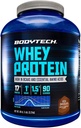 BodyTech Whey Protein - mit 17 Gramm Protein pro Servieren Ideal für Post-Workout Muskelaufbau, Enthält Milch & Soy - Rich Chocolate (5 Pfund)
