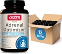 Jarrow Formeln Adrenal Optimizer mit Ashwagandha, Chamomile und Schizandra Extract, unterstützt Reduktion des okzialen Stress, 120 Vegan Tabletten, 60 Tage Versorgung (Pack OF12)