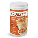 Quest Nutrition Cinnamon Crunch Protein Powder, 20g Protein, 2g Net Carb, 1g Zucker, Low Carb, Glutenfrei, 1.6 Pfund, 24 Portionen