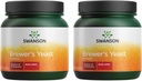 Swanson 100% Pure Brewer poudre de levure sans OGM 1 lb (454 g) Pwdr (2 pack)
