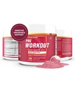 Wesentliche Elemente PreWorkout Pulver mit Rübenwurzel & ACV | Superfood Energy Supplement & All-Natural Nitric Oxide Booster Plus Koffein 30 Servierungen