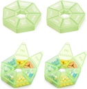 Wöchentliche Pille Organizer Große 7 Tage Pille Box Organizer Tägliche Medizin Fall für Vitamin Fisch Öl Pillen ergänzt Arthritis Freundlich
