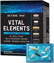 BEYOND RAW Vital Elemente Vitapak Programm, Ernährung Vitamin-Packs für Männer und Frauen, Gut Health Formel, Stärke, NAC, Joint Mobility, 30 Pakete