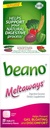 Beano Meltaways, Gasvorbeugung & Verdauungsenzym-Ergänzung, Erdbeer-Flaschen, 15 Zähler