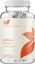 Bioactive SAM-e 750mg - High Strength SAM-e Ergänzung mit biologisch aktivem S,S Form für Leber- und Moodunterstützung - Vegan Non-GMO Konservierungsfrei - Made in the US (120 Kapseln)