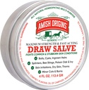 Amish Origins Zeichnen Salve Salbe, 4 Unze Maximale Stärke Fast Acting Draw Salve für Splinter, Boil, Bee Stings, Cyst, Anti Itch Cream, Made in USA