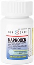 GeriCare Naproxen Natriumtabletten, 220mg (100 Count)- NSAID Extra-Strength Pain Relief für Kopfschmerzen, Arthritis, Muskeln, Menstruationskramps- Film-Coated Naproxen, Anti-Inflammatory & Fever Reducer